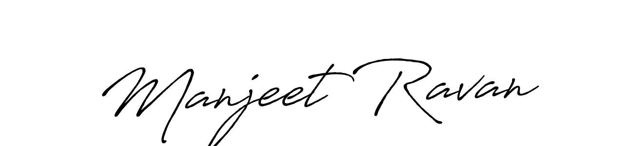 The best way (Antro_Vectra_Bolder) to make a short signature is to pick only two or three words in your name. The name Manjeet Ravan include a total of six letters. For converting this name. Manjeet Ravan signature style 7 images and pictures png