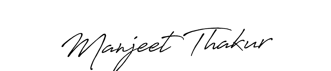 This is the best signature style for the Manjeet Thakur name. Also you like these signature font (Antro_Vectra_Bolder). Mix name signature. Manjeet Thakur signature style 7 images and pictures png