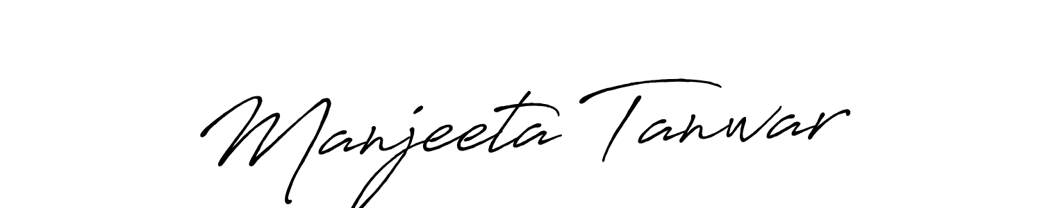 Make a beautiful signature design for name Manjeeta Tanwar. Use this online signature maker to create a handwritten signature for free. Manjeeta Tanwar signature style 7 images and pictures png