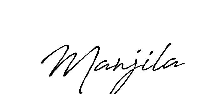You should practise on your own different ways (Antro_Vectra_Bolder) to write your name (Manjila) in signature. don't let someone else do it for you. Manjila signature style 7 images and pictures png