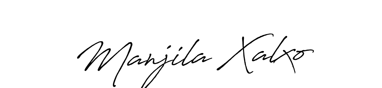 Similarly Antro_Vectra_Bolder is the best handwritten signature design. Signature creator online .You can use it as an online autograph creator for name Manjila Xalxo. Manjila Xalxo signature style 7 images and pictures png