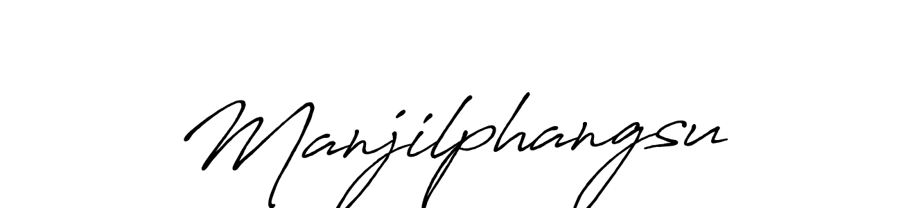 Make a beautiful signature design for name Manjilphangsu. Use this online signature maker to create a handwritten signature for free. Manjilphangsu signature style 7 images and pictures png