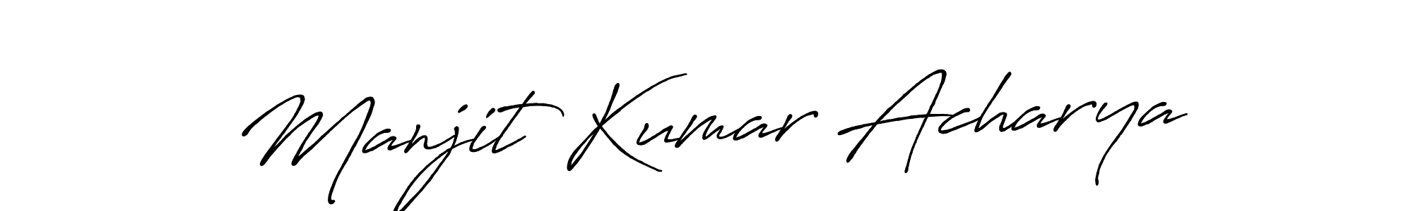 Check out images of Autograph of Manjit Kumar Acharya name. Actor Manjit Kumar Acharya Signature Style. Antro_Vectra_Bolder is a professional sign style online. Manjit Kumar Acharya signature style 7 images and pictures png