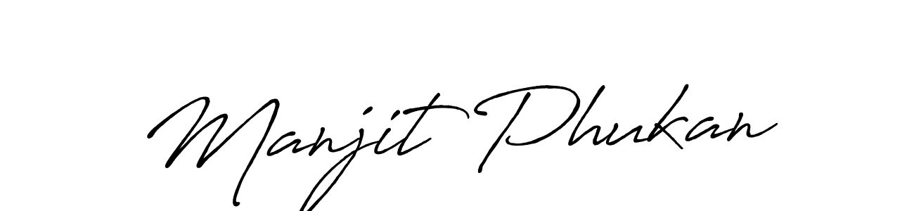 Make a beautiful signature design for name Manjit Phukan. Use this online signature maker to create a handwritten signature for free. Manjit Phukan signature style 7 images and pictures png