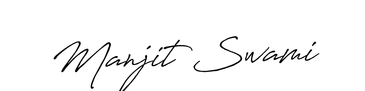 Also You can easily find your signature by using the search form. We will create Manjit Swami name handwritten signature images for you free of cost using Antro_Vectra_Bolder sign style. Manjit Swami signature style 7 images and pictures png