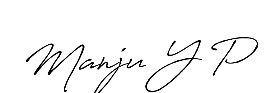 Also You can easily find your signature by using the search form. We will create Manju Y P name handwritten signature images for you free of cost using Antro_Vectra_Bolder sign style. Manju Y P signature style 7 images and pictures png