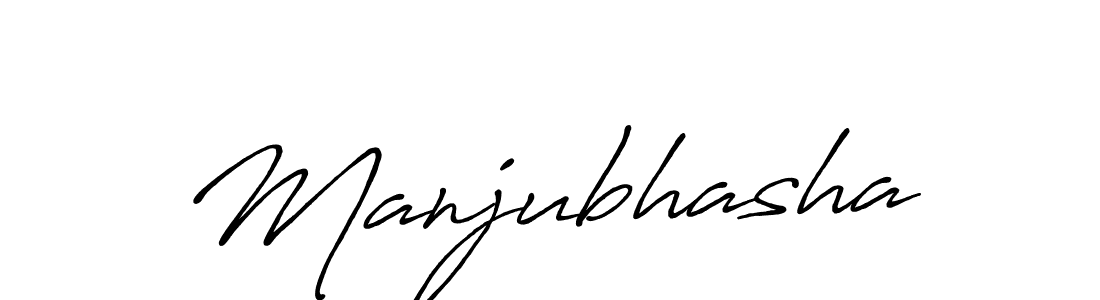 Manjubhasha stylish signature style. Best Handwritten Sign (Antro_Vectra_Bolder) for my name. Handwritten Signature Collection Ideas for my name Manjubhasha. Manjubhasha signature style 7 images and pictures png