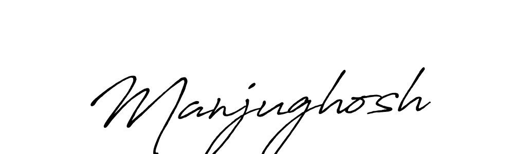 Antro_Vectra_Bolder is a professional signature style that is perfect for those who want to add a touch of class to their signature. It is also a great choice for those who want to make their signature more unique. Get Manjughosh name to fancy signature for free. Manjughosh signature style 7 images and pictures png