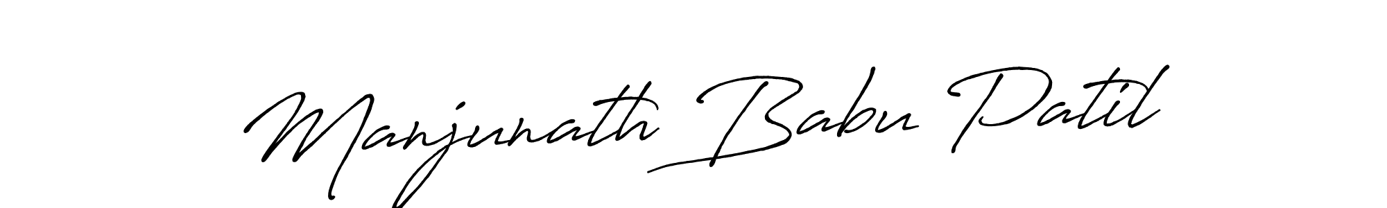 Similarly Antro_Vectra_Bolder is the best handwritten signature design. Signature creator online .You can use it as an online autograph creator for name Manjunath Babu Patil. Manjunath Babu Patil signature style 7 images and pictures png