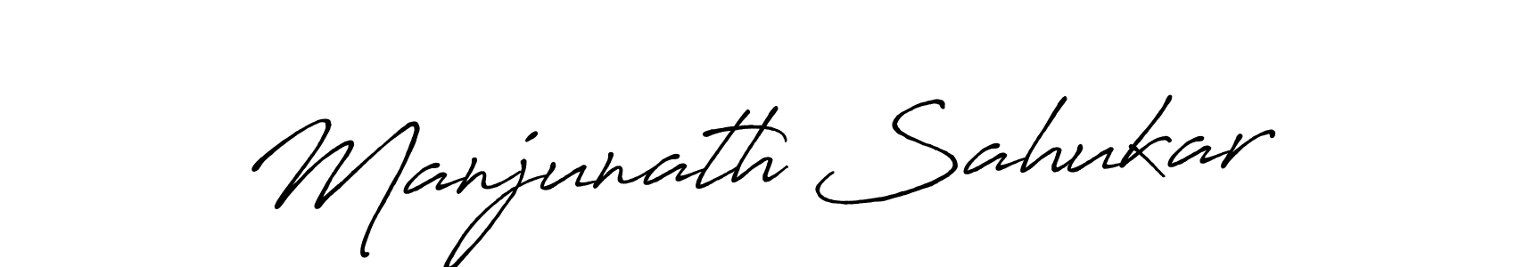 Similarly Antro_Vectra_Bolder is the best handwritten signature design. Signature creator online .You can use it as an online autograph creator for name Manjunath Sahukar. Manjunath Sahukar signature style 7 images and pictures png