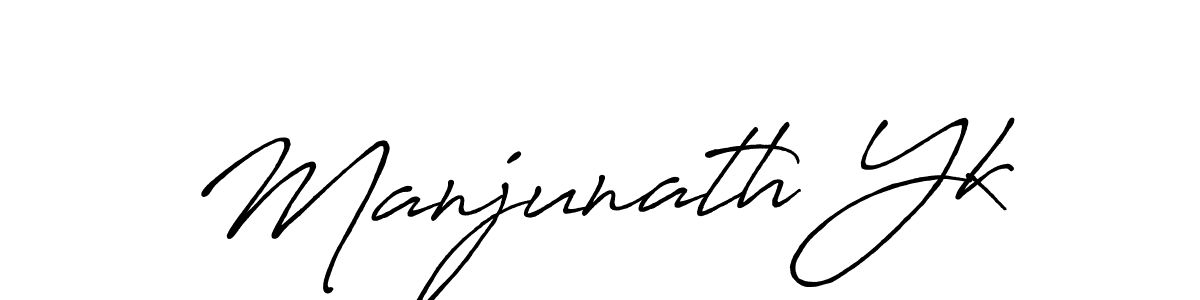 Make a short Manjunath Yk signature style. Manage your documents anywhere anytime using Antro_Vectra_Bolder. Create and add eSignatures, submit forms, share and send files easily. Manjunath Yk signature style 7 images and pictures png