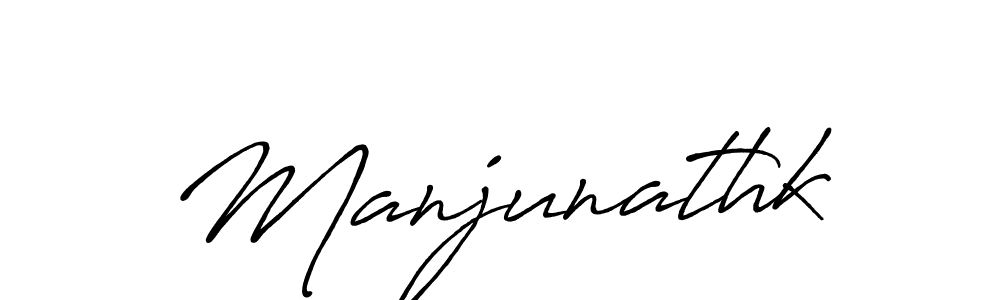 You can use this online signature creator to create a handwritten signature for the name Manjunathk. This is the best online autograph maker. Manjunathk signature style 7 images and pictures png