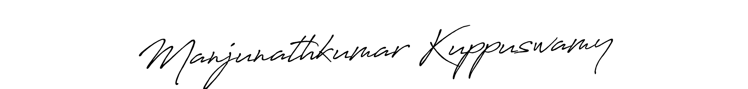 Design your own signature with our free online signature maker. With this signature software, you can create a handwritten (Antro_Vectra_Bolder) signature for name Manjunathkumar Kuppuswamy. Manjunathkumar Kuppuswamy signature style 7 images and pictures png