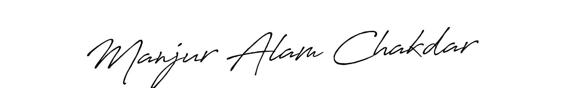 Also we have Manjur Alam Chakdar name is the best signature style. Create professional handwritten signature collection using Antro_Vectra_Bolder autograph style. Manjur Alam Chakdar signature style 7 images and pictures png