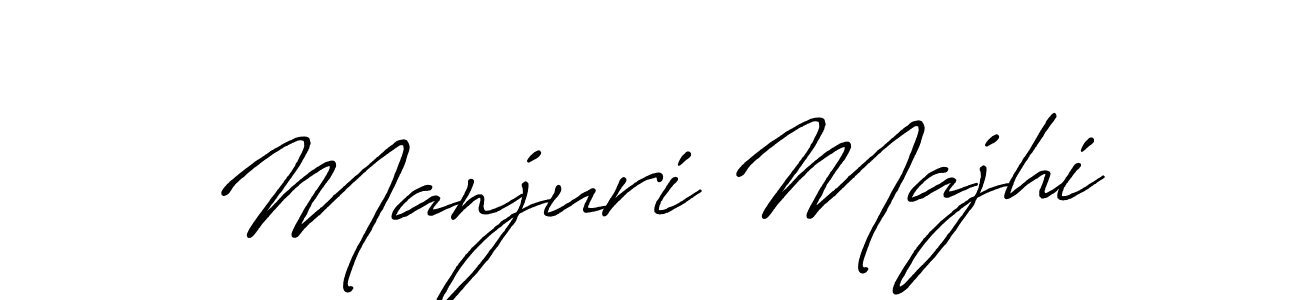 How to make Manjuri Majhi signature? Antro_Vectra_Bolder is a professional autograph style. Create handwritten signature for Manjuri Majhi name. Manjuri Majhi signature style 7 images and pictures png