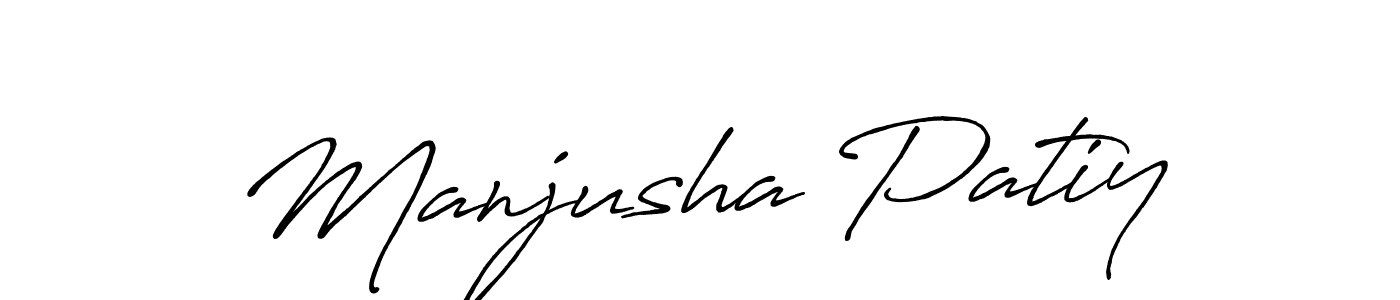 Once you've used our free online signature maker to create your best signature Antro_Vectra_Bolder style, it's time to enjoy all of the benefits that Manjusha Patiy name signing documents. Manjusha Patiy signature style 7 images and pictures png