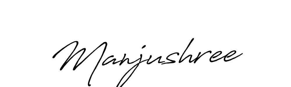 It looks lik you need a new signature style for name Manjushree. Design unique handwritten (Antro_Vectra_Bolder) signature with our free signature maker in just a few clicks. Manjushree signature style 7 images and pictures png