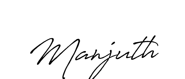 You can use this online signature creator to create a handwritten signature for the name Manjuth. This is the best online autograph maker. Manjuth signature style 7 images and pictures png