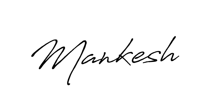 How to Draw Mankesh signature style? Antro_Vectra_Bolder is a latest design signature styles for name Mankesh. Mankesh signature style 7 images and pictures png