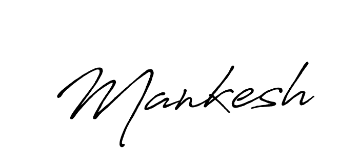 How to Draw Mankesh signature style? Antro_Vectra_Bolder is a latest design signature styles for name Mankesh. Mankesh signature style 7 images and pictures png