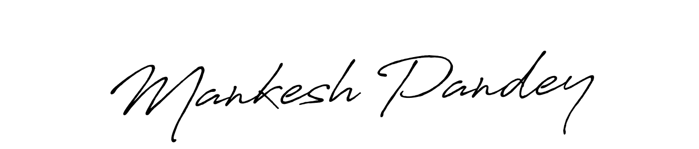 Antro_Vectra_Bolder is a professional signature style that is perfect for those who want to add a touch of class to their signature. It is also a great choice for those who want to make their signature more unique. Get Mankesh Pandey name to fancy signature for free. Mankesh Pandey signature style 7 images and pictures png