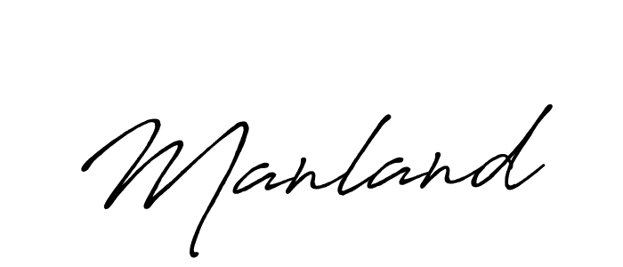 if you are searching for the best signature style for your name Manland. so please give up your signature search. here we have designed multiple signature styles  using Antro_Vectra_Bolder. Manland signature style 7 images and pictures png