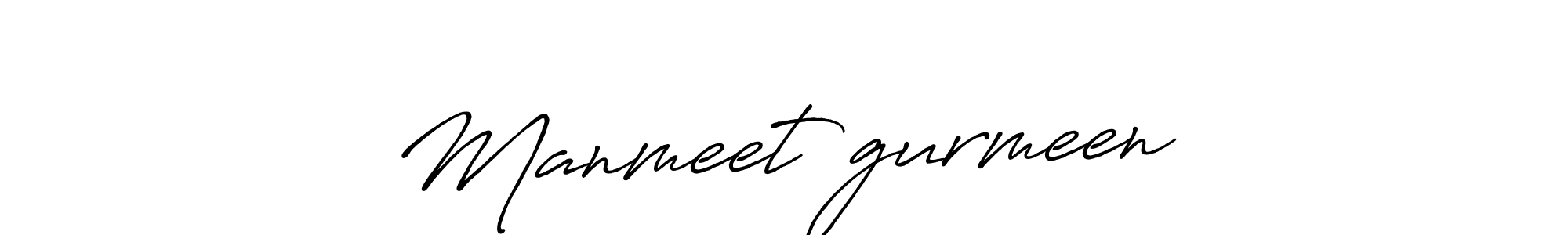 Manmeet❤️gurmeen stylish signature style. Best Handwritten Sign (Antro_Vectra_Bolder) for my name. Handwritten Signature Collection Ideas for my name Manmeet❤️gurmeen. Manmeet❤️gurmeen signature style 7 images and pictures png