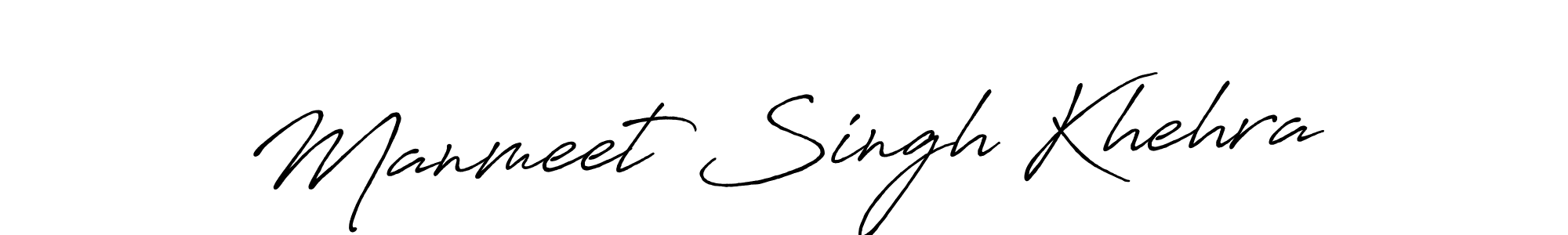 Also we have Manmeet Singh Khehra name is the best signature style. Create professional handwritten signature collection using Antro_Vectra_Bolder autograph style. Manmeet Singh Khehra signature style 7 images and pictures png