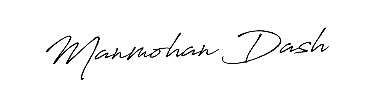 Also You can easily find your signature by using the search form. We will create Manmohan Dash name handwritten signature images for you free of cost using Antro_Vectra_Bolder sign style. Manmohan Dash signature style 7 images and pictures png