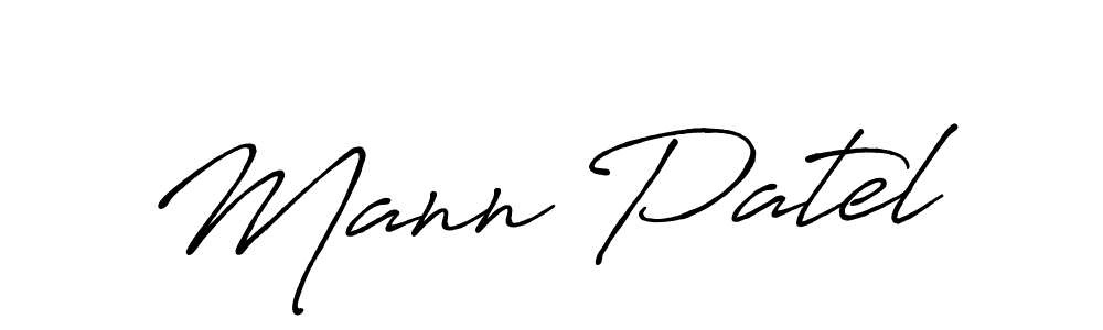 Make a beautiful signature design for name Mann Patel. Use this online signature maker to create a handwritten signature for free. Mann Patel signature style 7 images and pictures png