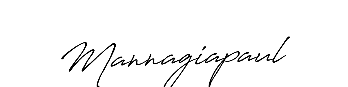 Also we have Mannagiapaul name is the best signature style. Create professional handwritten signature collection using Antro_Vectra_Bolder autograph style. Mannagiapaul signature style 7 images and pictures png