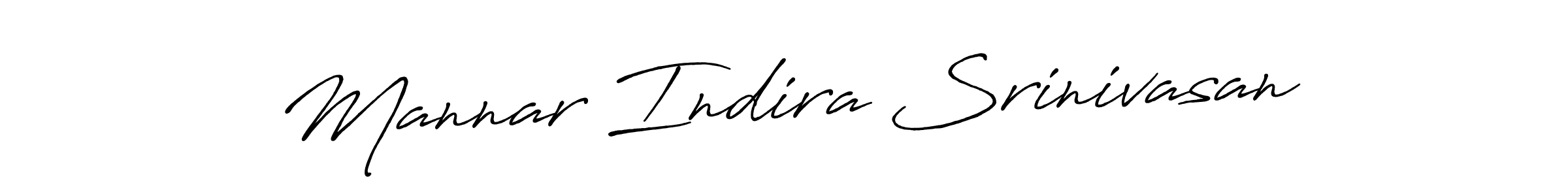 Also You can easily find your signature by using the search form. We will create Mannar Indira Srinivasan name handwritten signature images for you free of cost using Antro_Vectra_Bolder sign style. Mannar Indira Srinivasan signature style 7 images and pictures png