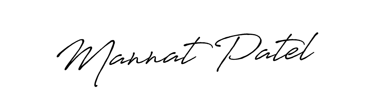 Also You can easily find your signature by using the search form. We will create Mannat Patel name handwritten signature images for you free of cost using Antro_Vectra_Bolder sign style. Mannat Patel signature style 7 images and pictures png