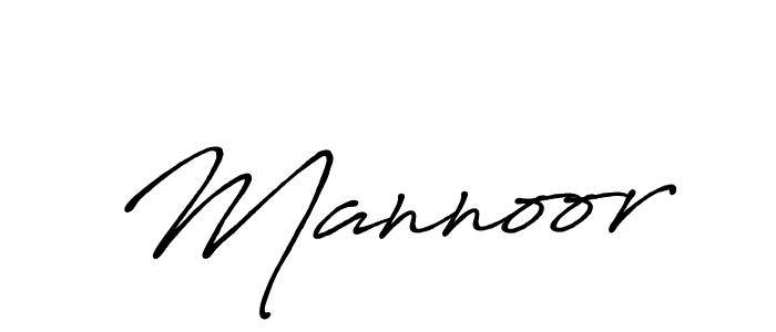 Use a signature maker to create a handwritten signature online. With this signature software, you can design (Antro_Vectra_Bolder) your own signature for name Mannoor. Mannoor signature style 7 images and pictures png