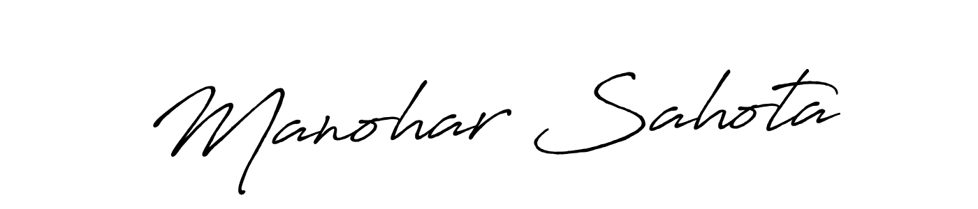 This is the best signature style for the Manohar Sahota name. Also you like these signature font (Antro_Vectra_Bolder). Mix name signature. Manohar Sahota signature style 7 images and pictures png