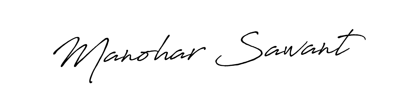 This is the best signature style for the Manohar Sawant name. Also you like these signature font (Antro_Vectra_Bolder). Mix name signature. Manohar Sawant signature style 7 images and pictures png