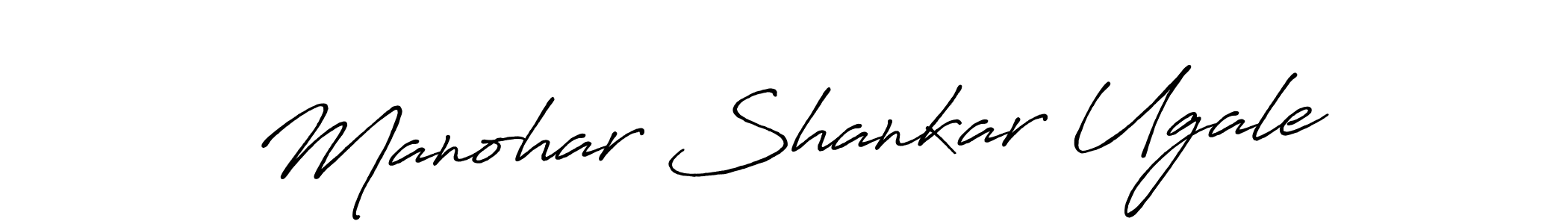 You can use this online signature creator to create a handwritten signature for the name Manohar Shankar Ugale. This is the best online autograph maker. Manohar Shankar Ugale signature style 7 images and pictures png