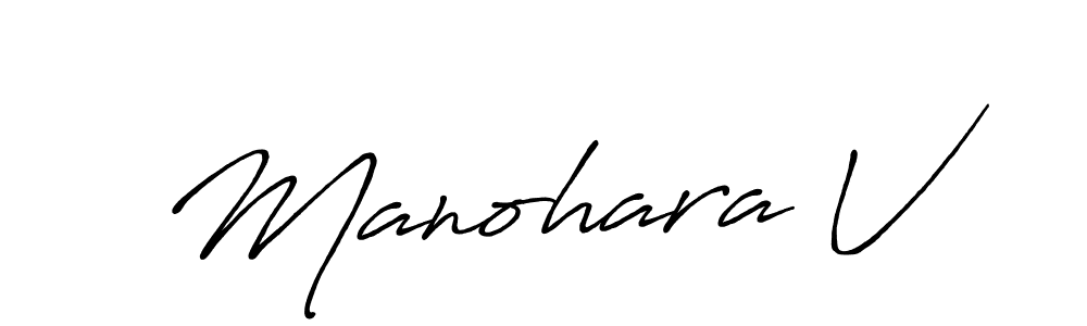 Here are the top 10 professional signature styles for the name Manohara V. These are the best autograph styles you can use for your name. Manohara V signature style 7 images and pictures png