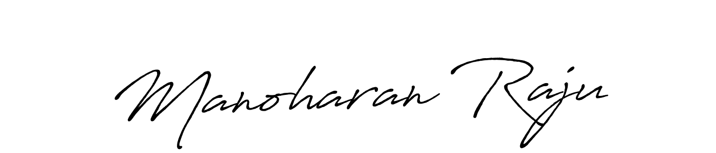 Make a beautiful signature design for name Manoharan Raju. Use this online signature maker to create a handwritten signature for free. Manoharan Raju signature style 7 images and pictures png