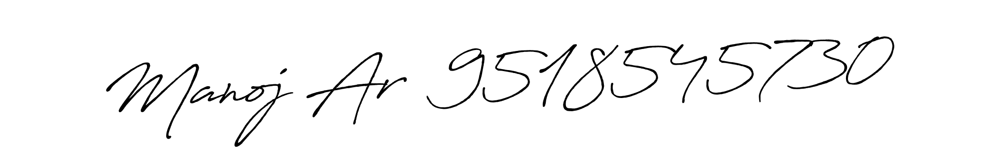 Similarly Antro_Vectra_Bolder is the best handwritten signature design. Signature creator online .You can use it as an online autograph creator for name Manoj Ar  9518545730. Manoj Ar  9518545730 signature style 7 images and pictures png