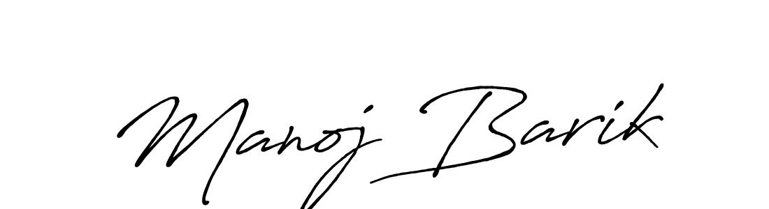 Also You can easily find your signature by using the search form. We will create Manoj Barik name handwritten signature images for you free of cost using Antro_Vectra_Bolder sign style. Manoj Barik signature style 7 images and pictures png
