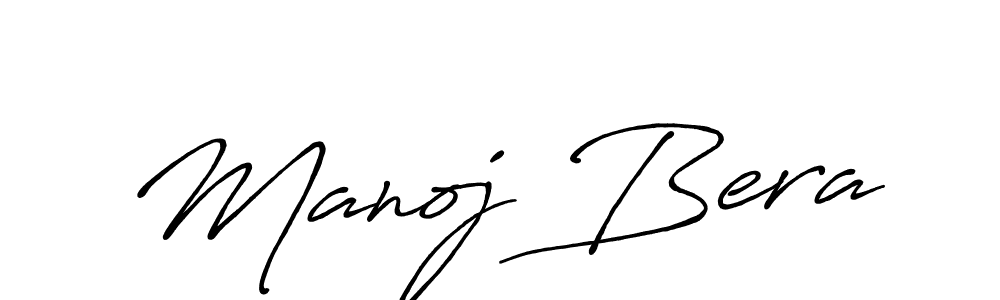 Best and Professional Signature Style for Manoj Bera. Antro_Vectra_Bolder Best Signature Style Collection. Manoj Bera signature style 7 images and pictures png