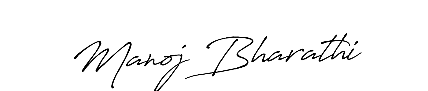 Once you've used our free online signature maker to create your best signature Antro_Vectra_Bolder style, it's time to enjoy all of the benefits that Manoj Bharathi name signing documents. Manoj Bharathi signature style 7 images and pictures png