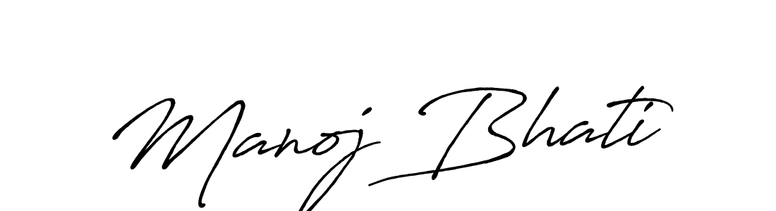 Similarly Antro_Vectra_Bolder is the best handwritten signature design. Signature creator online .You can use it as an online autograph creator for name Manoj Bhati. Manoj Bhati signature style 7 images and pictures png