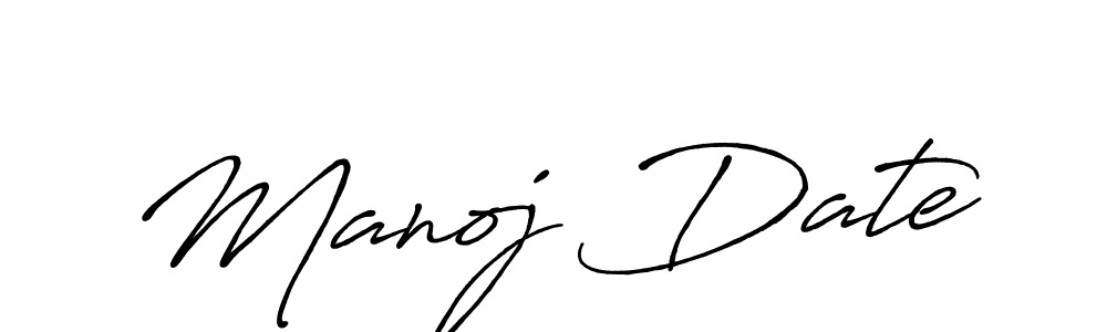 The best way (Antro_Vectra_Bolder) to make a short signature is to pick only two or three words in your name. The name Manoj Date include a total of six letters. For converting this name. Manoj Date signature style 7 images and pictures png