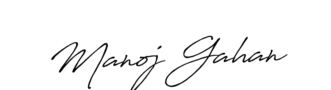 It looks lik you need a new signature style for name Manoj Gahan. Design unique handwritten (Antro_Vectra_Bolder) signature with our free signature maker in just a few clicks. Manoj Gahan signature style 7 images and pictures png