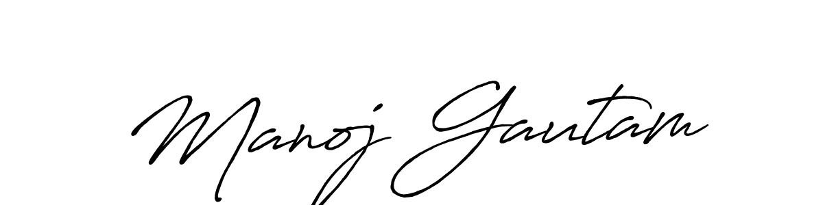 if you are searching for the best signature style for your name Manoj Gautam. so please give up your signature search. here we have designed multiple signature styles  using Antro_Vectra_Bolder. Manoj Gautam signature style 7 images and pictures png