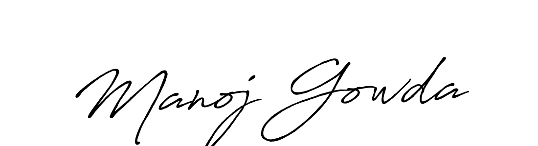 Similarly Antro_Vectra_Bolder is the best handwritten signature design. Signature creator online .You can use it as an online autograph creator for name Manoj Gowda. Manoj Gowda signature style 7 images and pictures png