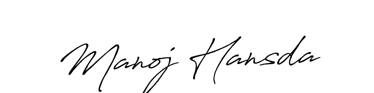 Make a short Manoj Hansda signature style. Manage your documents anywhere anytime using Antro_Vectra_Bolder. Create and add eSignatures, submit forms, share and send files easily. Manoj Hansda signature style 7 images and pictures png