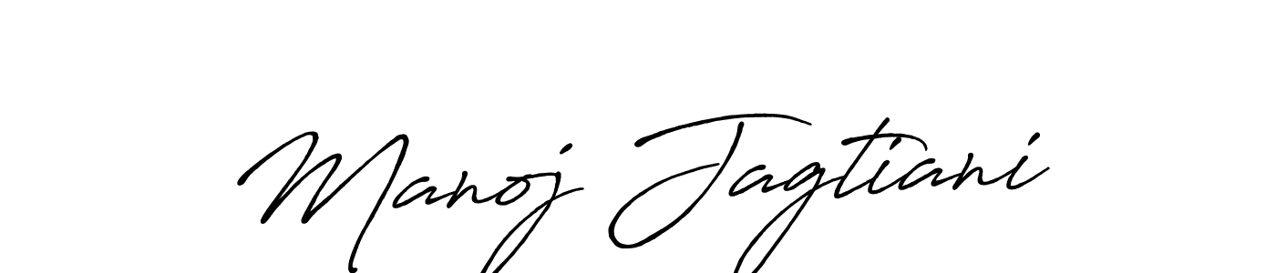 Manoj Jagtiani stylish signature style. Best Handwritten Sign (Antro_Vectra_Bolder) for my name. Handwritten Signature Collection Ideas for my name Manoj Jagtiani. Manoj Jagtiani signature style 7 images and pictures png